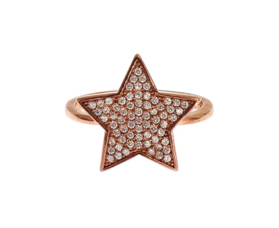 Anillo Nialaya de Plata 925 para Mujer con Estrella de CZ Transparente - Image 1