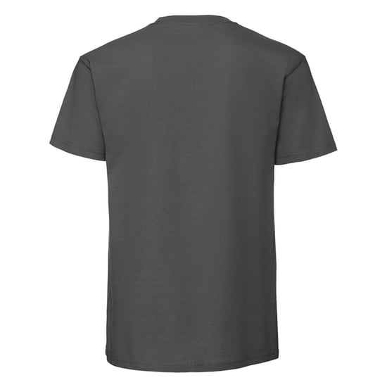 Fruit of the Loom Mens Iconic Premium Ringspun Cotton T-Shirt (Light Graphite) - Image 2