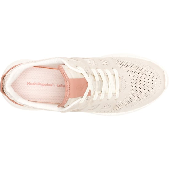 Hush Puppies Seventy8 Runner Suede Women's Stone Trainers - Image 4