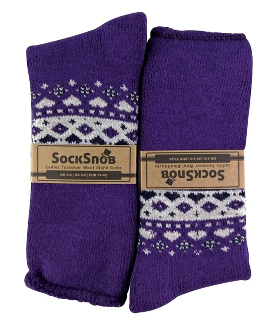 Sock Snob - Calcetines de Cama Nórdicos de Invierno Térmicos y Calentitos para Mujer - Image 2