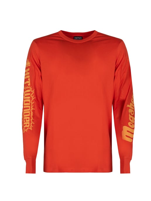 Diesel Longsleeve Just del hombre naranja - Image 2