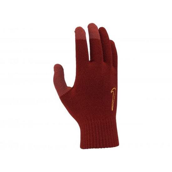 Nike Mens Cinnabar Knitted Swoosh Gloves (Red) - Image 1