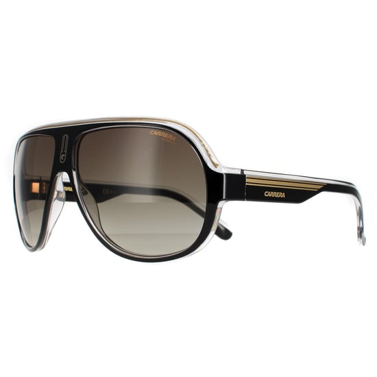 Carrera Aviator Unisex Black Gold Brown Gradient Speedway/N