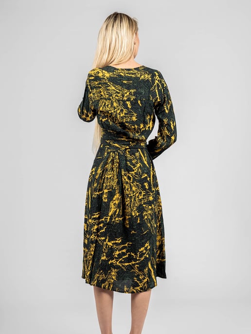 Pinko Dress Utilizzare Woman's Yellow