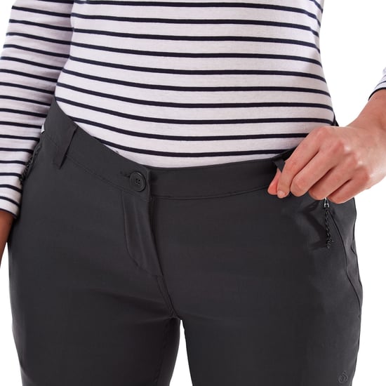 Craghoppers Womens/Ladies Kiwi Pro II Trousers (Graphite)