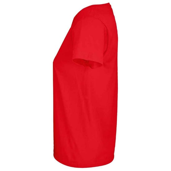 SOLS Womens/Ladies Pioneer Organic T-Shirt (Bright Red) - Image 2