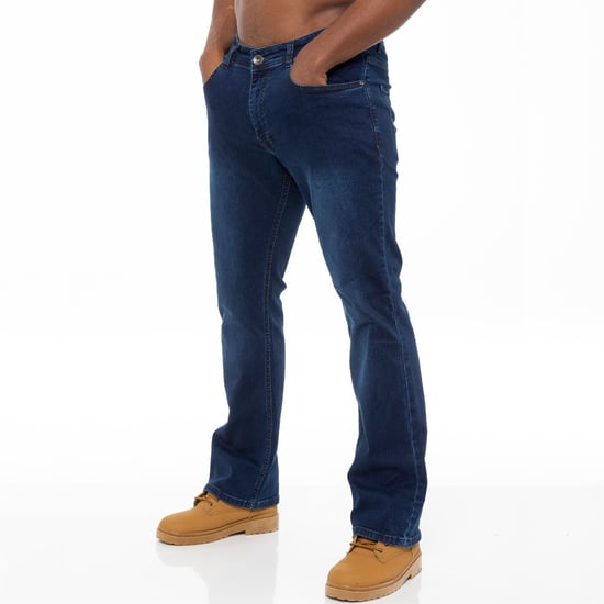 Vaqueros elásticos Enzo Bootcut para hombre - Image 1