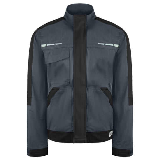 Dickies Grafter duo tone masculino gris/negro trabajo chaqueta de ropa - Image 1