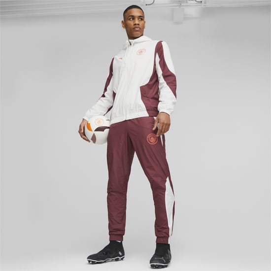 PUMA Mens Manchester City F.C. Pre-match Woven Pants