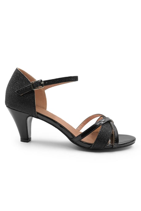 Wheres That From Womens 'Frida' Mid High Heel With Buckle Ankle Strap