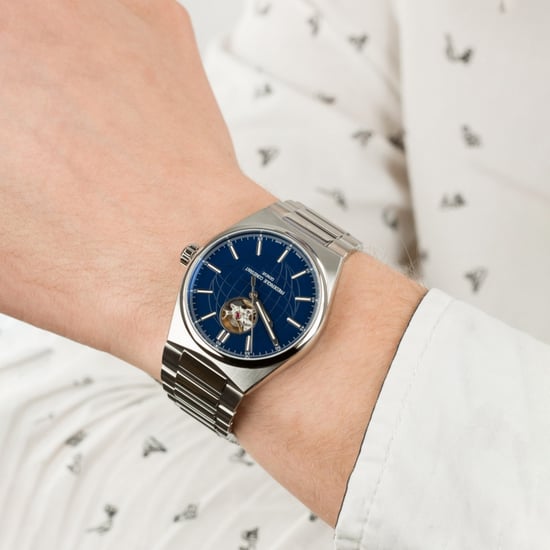Frédérique Constant Highlife Heart Beat Men's Silver Watch FC-310N4NH6B - Image 4