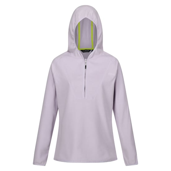 Regatta Womens/Ladies Warriewood Microfleece Half Zip Hoodie (Lilac Frost)