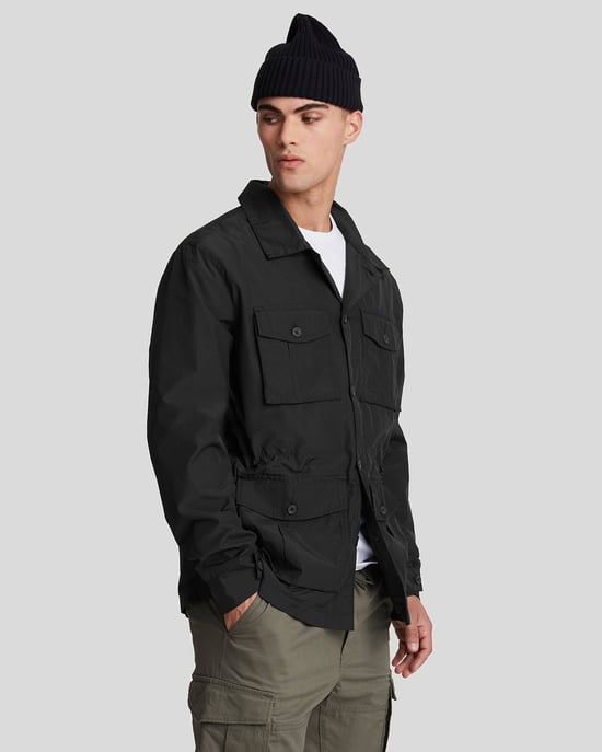 Chaqueta campo negra azabache de Lyle & Scott - Image 1