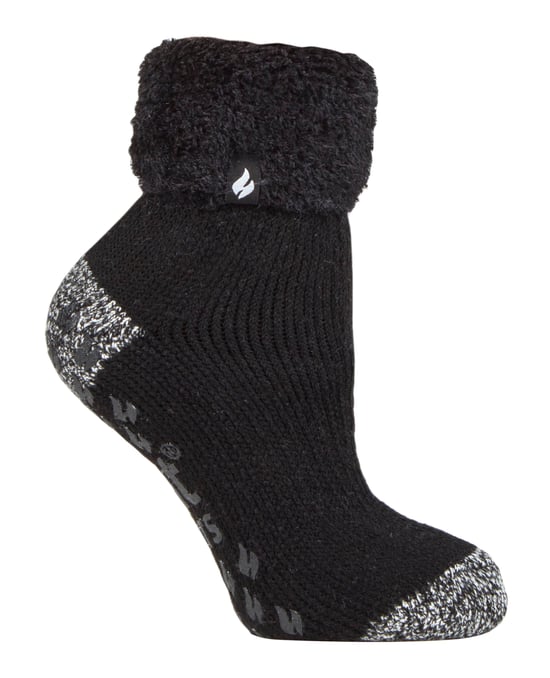 Calentadores - Calcetines térmicos antideslizantes de corte bajo para mujer - Image 1