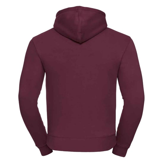 Russell Mens Authentic Hoodie (Burgundy) - Image 2