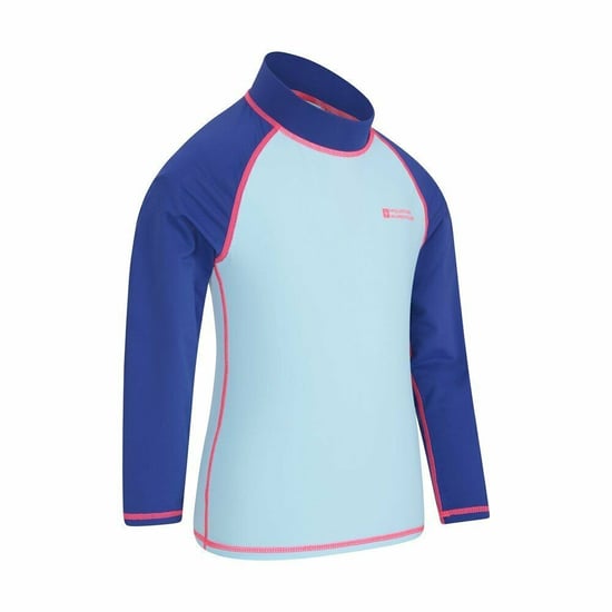 Mountain Warehouse Childrens/Kids Long-Sleeved Rash Top (Mint)