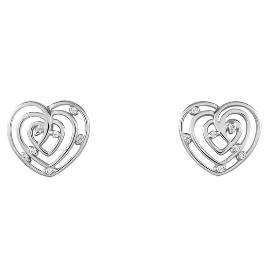 Orphelia 'Euphoria' Women's 925 Sterling Silver Stud Earrings - Silver ZO-7522 - Image 1
