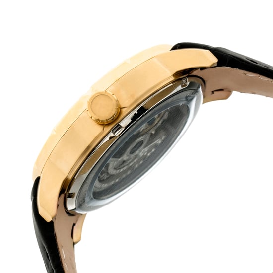 Reloj Esqueletón Automático Heritor Ryder con Correa de Cuero - Image 3
