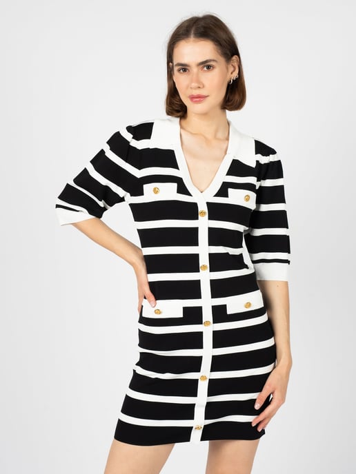Silvian Heach Dress Woman's Black