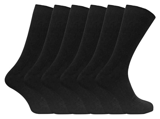 Lote de 6 calcetines de algodón 100% transpirables y de colores para hombre - Image 1