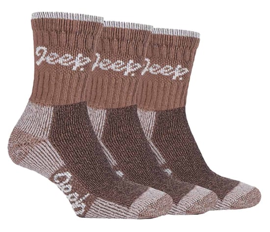 JEEP TERRAIN - 3 Pares de Calcetines de Senderismo de Algodón para Mujer - Image 1