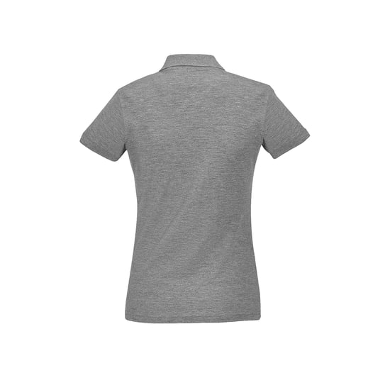 SOLS Womens/Ladies Passion Pique Short Sleeve Polo Shirt (Grey Marl) - Image 2