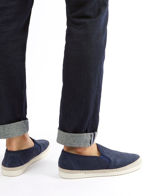 Dune Mens Fransisco - Suede Plimsolls - Image 3