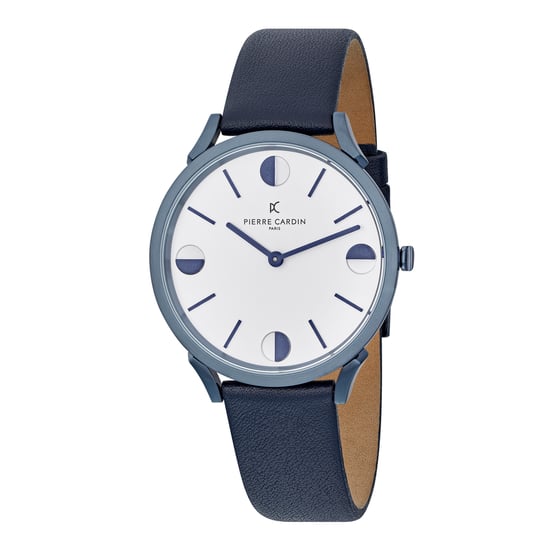 Pierre Cardin Pigalle Half Moon Unisex's Blue Watch CPI.2009