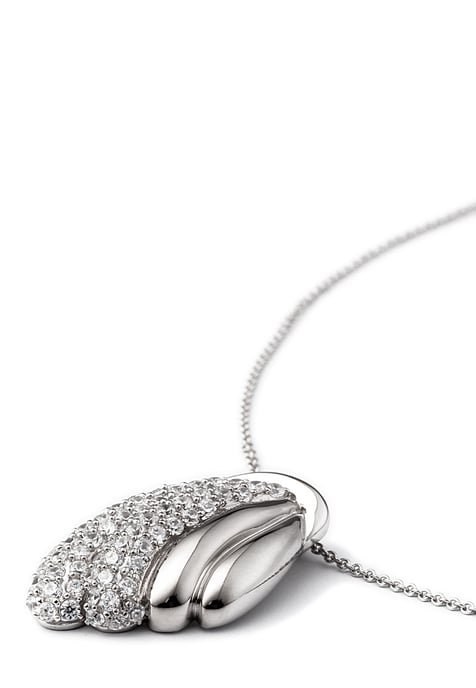 Orphelia Women's 925 Sterling Silver Chain with Pendant - Silver ZH-4528 - Image 3