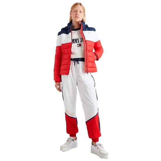 Chaqueta Tommy Jeans para mujer, corte ajustado, combinación de colores - Image 3