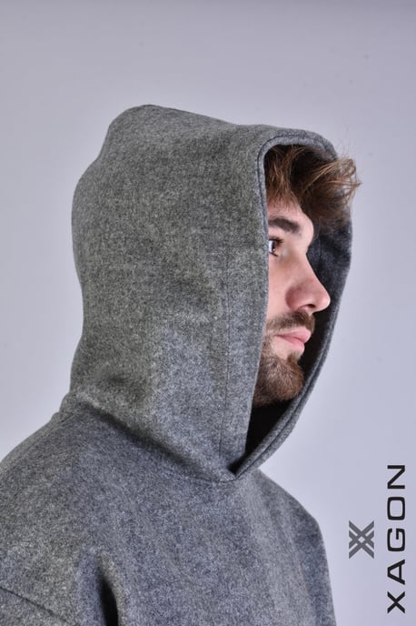 Xagon Sweatshirt Hoodie Men's Grey