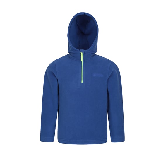 Mountain Warehouse Childrens/Kids Camber Quarter Zip Hoodie (Pack of 2) (Navy) - Image 4
