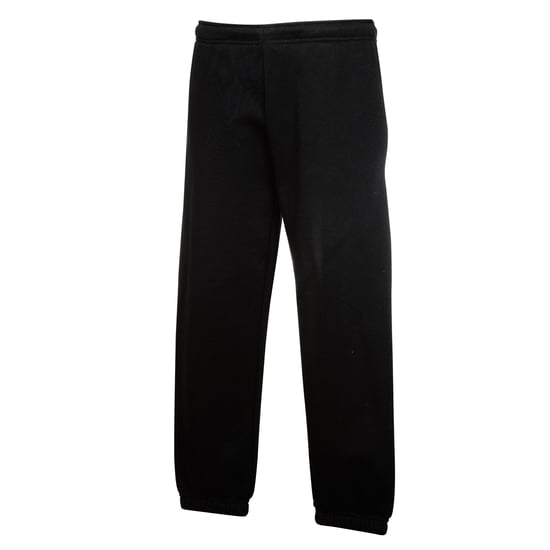Fruit Of The Loom Kids Unisex Premium 70/30 Jog Pants / Jogging Bottoms (Black) - Image 2