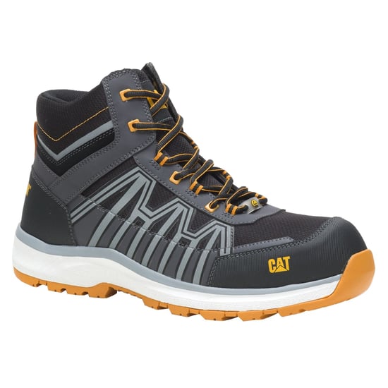 Caterpillar Charge PU/Mesh/TPU Black/Orange Hiking Boots - Image 5