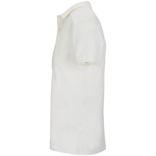 SOLS Mens Planet Piqué Organic Polo Shirt (Off White) - Image 3
