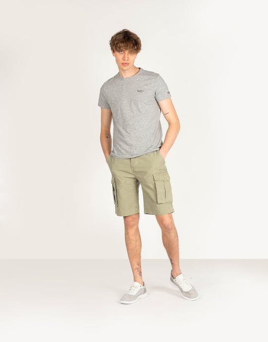 Pepe Jeans Pantalón Corto Journey Hombre Verde - Image 2