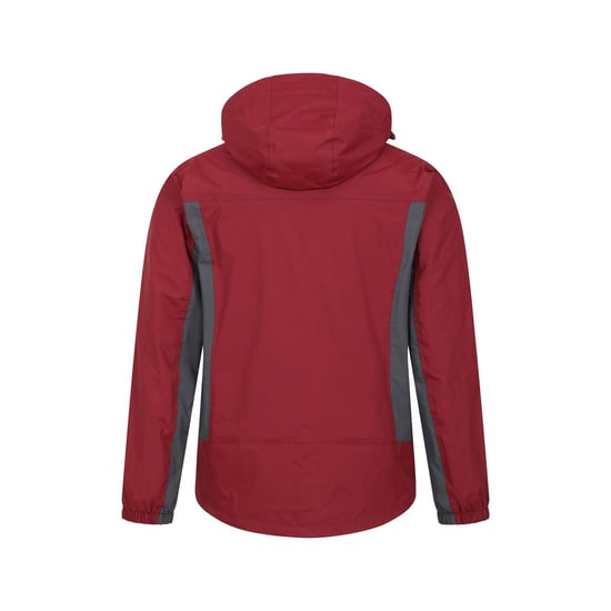 Mountain Warehouse Mens Thunderstorm 3 in 1 Waterproof Jacket (Red) - Image 2