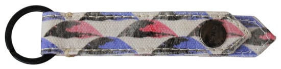 Llavero de Textil con Logo White Ring de Costume National - Image 3