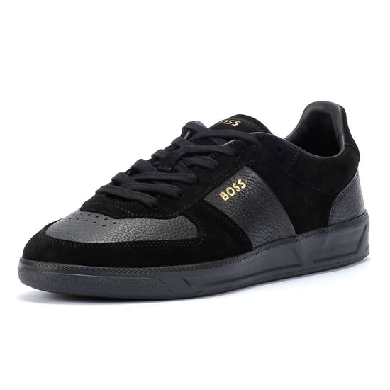 Zapatillas Negras para Hombre Boss Brandon de Ante/Cuero - Image 3