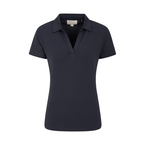 Mountain Warehouse Womens/Ladies UV Protection Polo Shirt (Navy) - Image 1