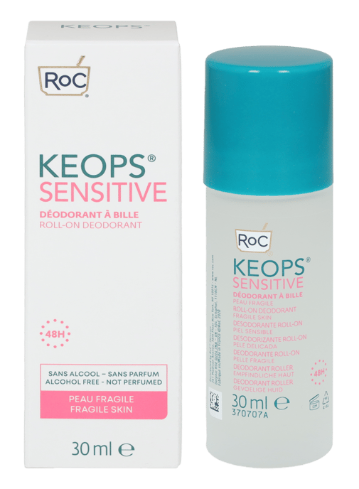 ROC Keops Deo Roll-On - Sensitive Skin 30ml - Image 1