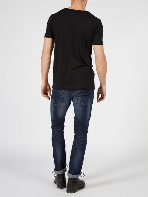 Petrol Industries - 2-pack Basic Crew Neck T-shirts Men - Black
