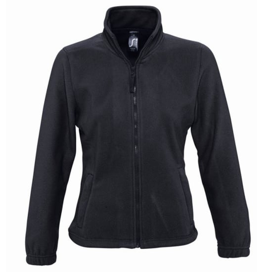 SOLS Womens/Ladies North Full Zip Fleece Jacket (Charcoal) - Image 1