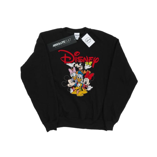 Disney Mens Mickey Mouse Crew Sweatshirt (Black) - Image 1