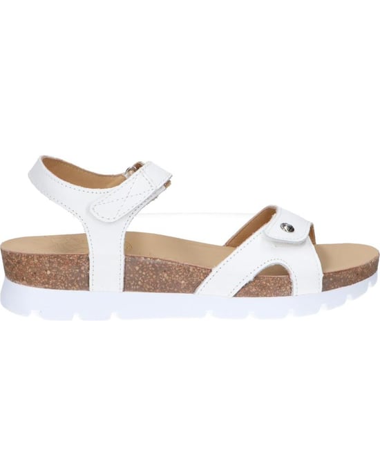 Sandalias de mujer Panama jack en blanco - Image 1