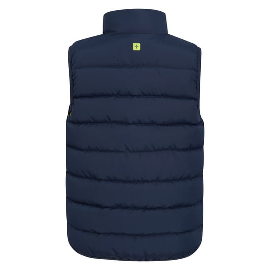 Mountain Warehouse Childrens/Kids Rocko Plain Padded Gilet (Dark Blue) - Image 2