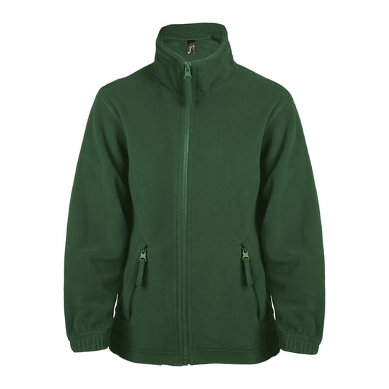 SOLS Childrens/Kids North Fleece Jacket (Fir Green) - Image 1