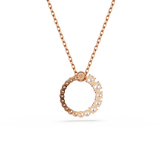 Swarovski 'Matrix' Women's Gold Plated Metal Necklace - Rose 5692265 - Image 4