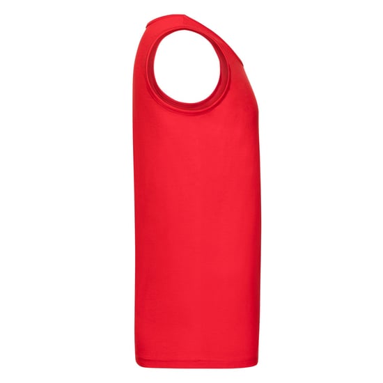Fruit of the Loom Unisex Adult Valueweight Athletic Tank Top (Red) - Image 3