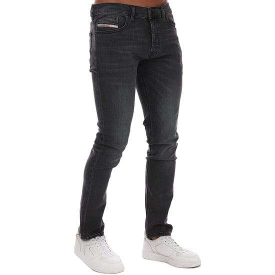 Diesel Vaqueros D-Luster lisos en gris oscuro - Image 1